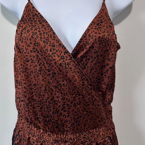 Heartloom Bronze Grant Cheetah Print Jumpsuit - Picture 5 of 12